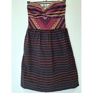 Roxy Fall Doll Strapless Dress Size Large